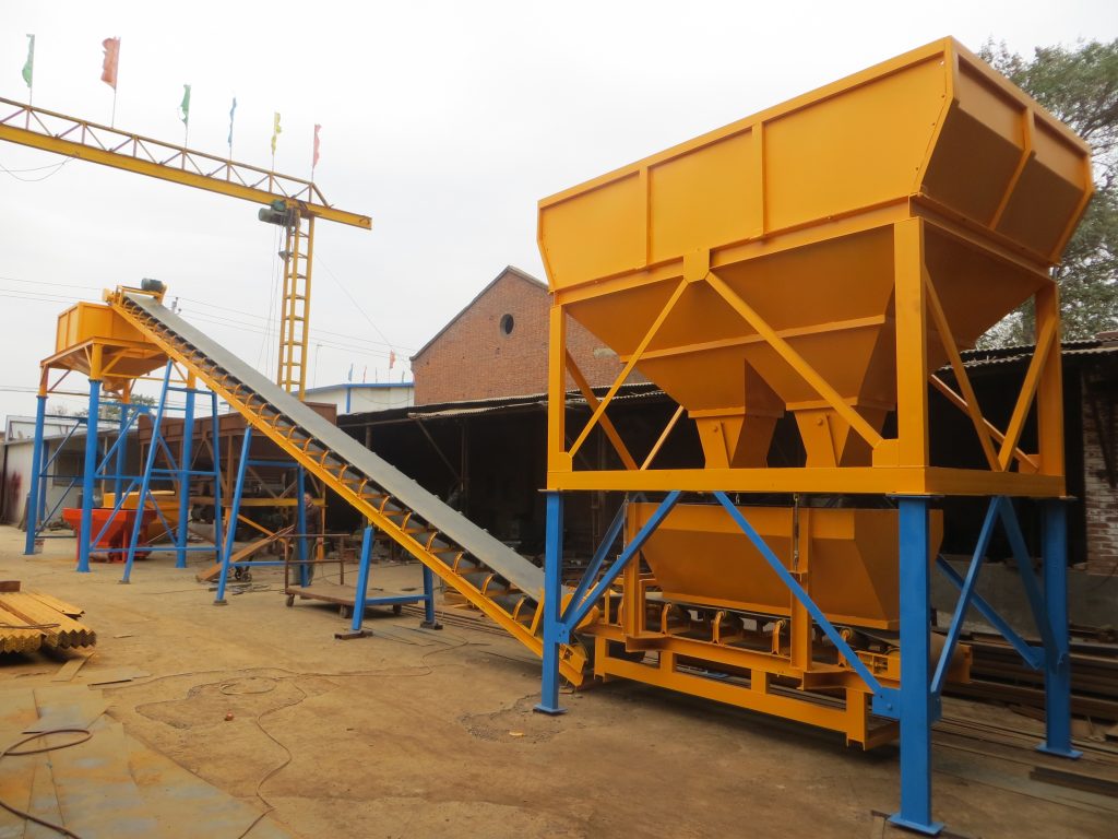 dry batch concrete plant